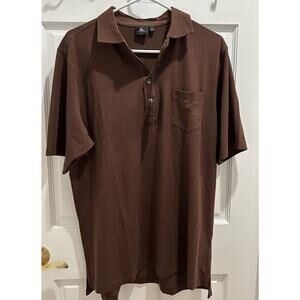 FG Tech‎ Large Men's Shirt Polo Golf Swan Made In USA Fairway & Greene